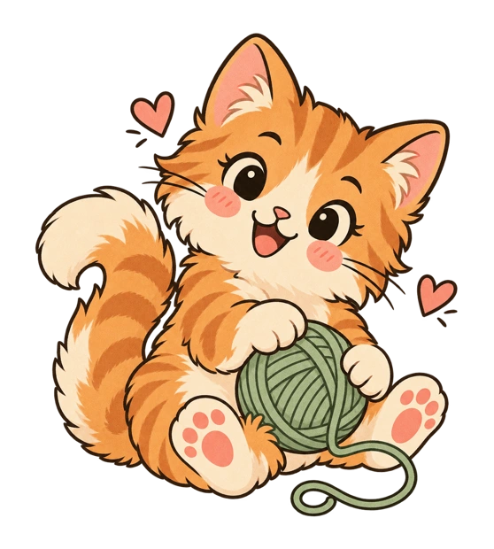 Cat Lovers illustration