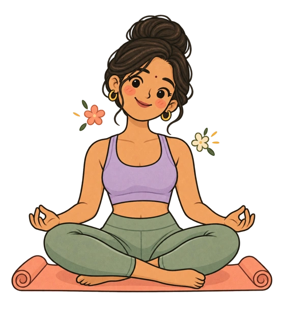 Yoga illustration