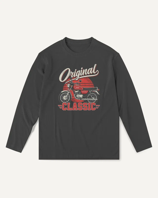 Original Classic RX100 Long-Sleeve T-Shirt in Black — front