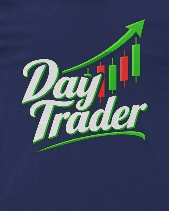 Day Trader Regular T-Shirt in Royal Blue — design detail