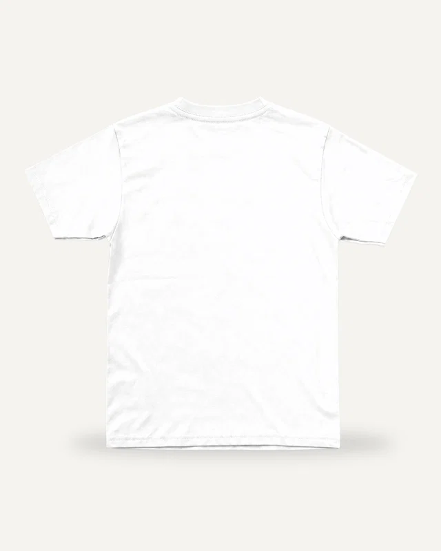 Kids’ T-Shirt White plain back