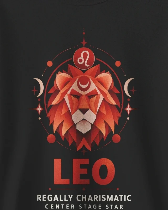 Leo Sweatshirt in Black — design detail