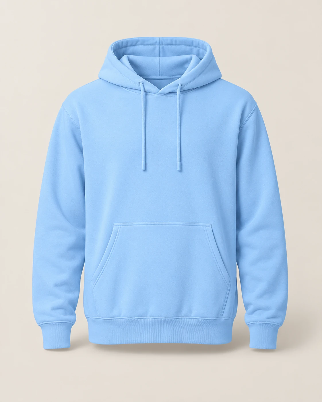 Essential Fleece Pullover Hoodie — plain product front