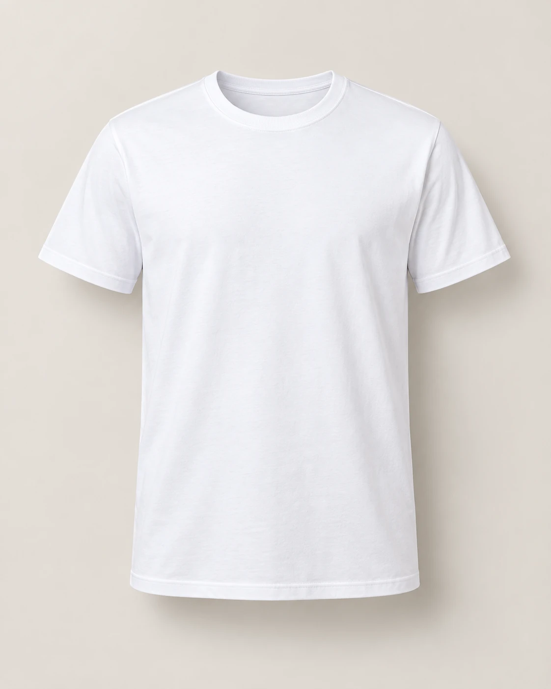Essential Classic Cotton T-Shirt — plain product front